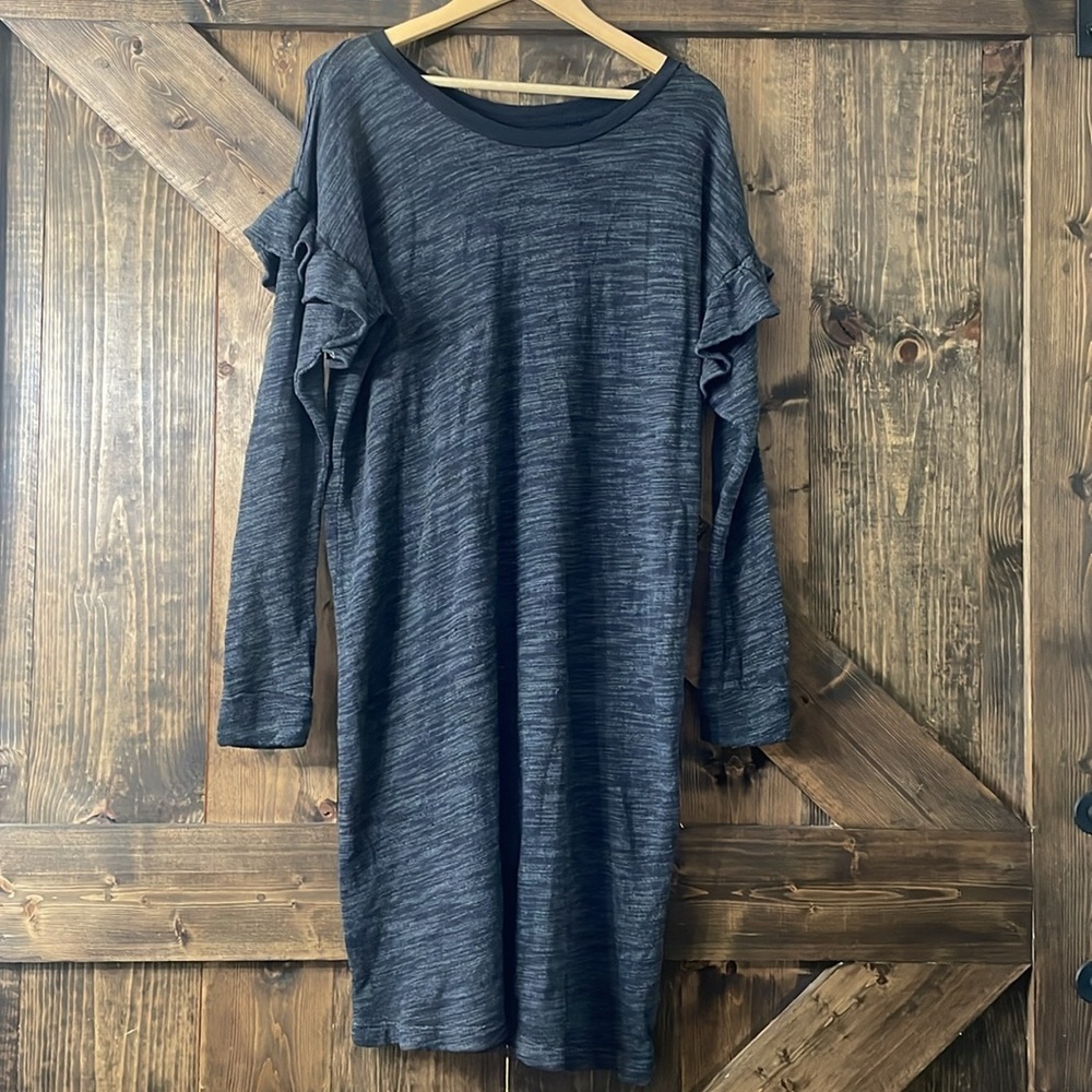 CURRENT ELLIOT The Ruffle Knit Dress - Picture 2 of 7
